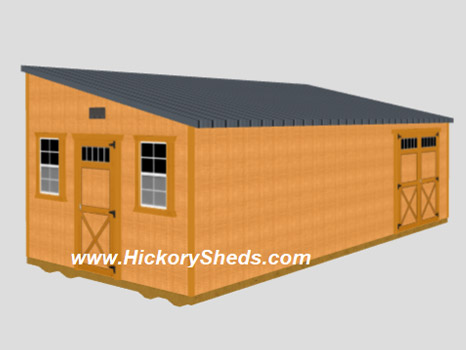 Hickory Sheds Studio Shed
