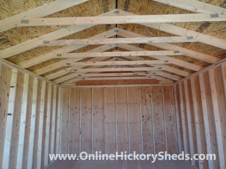 hickory sheds utility shed small 22